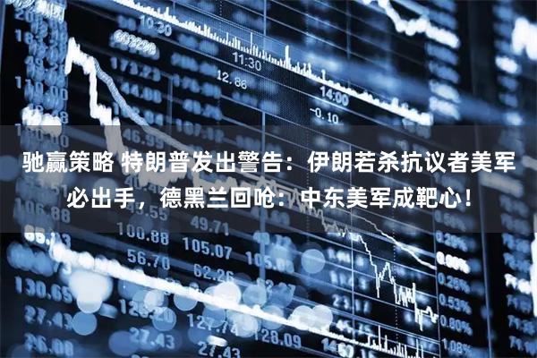 驰赢策略 特朗普发出警告：伊朗若杀抗议者美军必出手，德黑兰回呛：中东美军成靶心！